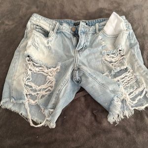 Fashion Nova jean shorts